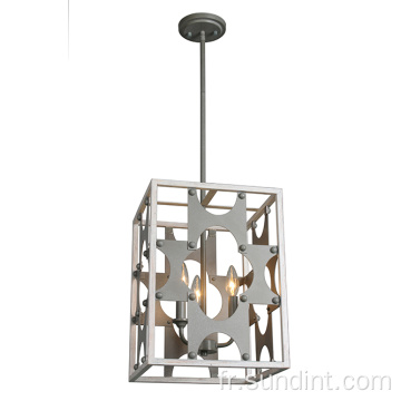 3-Light Minimlist Style Decorative Living Room Pendant Light